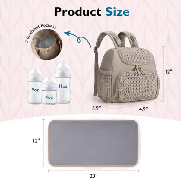 Multifunction Baby Diaper Bag Backpack