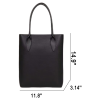 Women Genuine Leather Minimalist Tote Bag