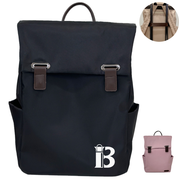 Unisex Waterproof Nylon Backpack w/ Handle