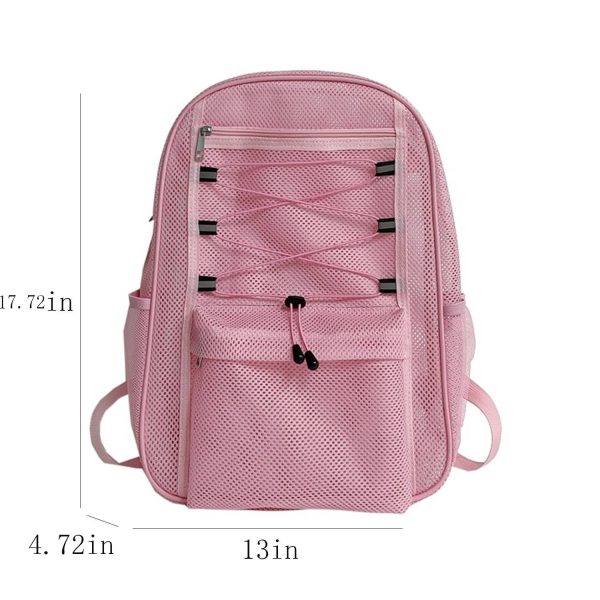 Large Capacity Nylon Breathable Mesh Backpack