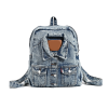 Large Capacity Washable Denim Backpack
