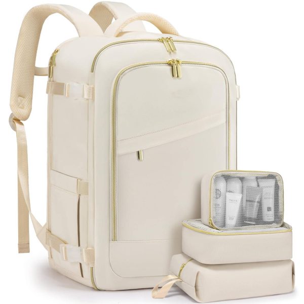4 Piece Polyester Travel Backpack Set