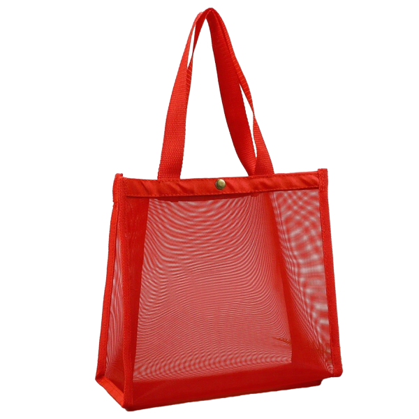 Nylon Mesh Beach Tote Bag