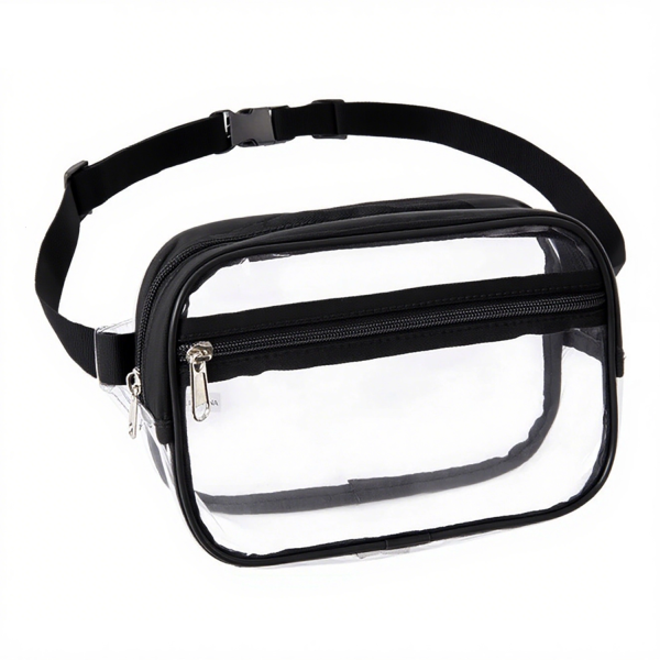Waterproof Clear PVC Sports Fanny Pack