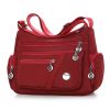 Nylon Multi-Pocket Crossbody Bag