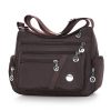 Nylon Multi-Pocket Crossbody Bag