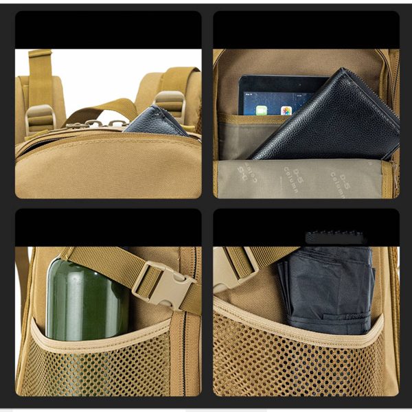 Polyester Waterproof Tactical Backpack