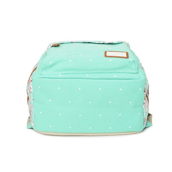 Large Capacity Canvas School Backpack