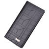 Men Long PU Leather Bifold Wallet