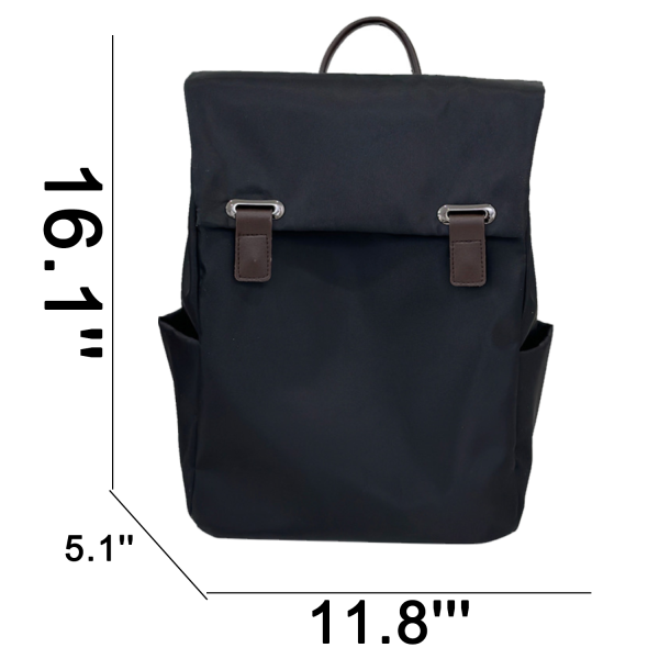 Unisex Waterproof Nylon Backpack w/ Handle