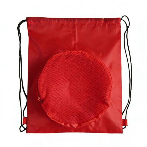 Oxford Drawstring Bag w/ Mesh Pocket