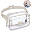 Waterproof PVC Transparent Crossbody Fanny Pack