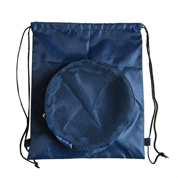 Oxford Drawstring Bag w/ Mesh Pocket