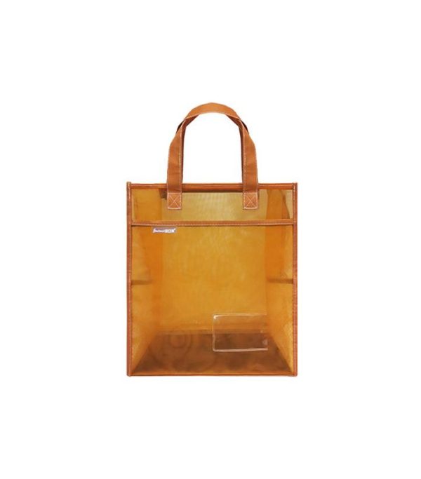 Transparent Mesh Student Tote Bag