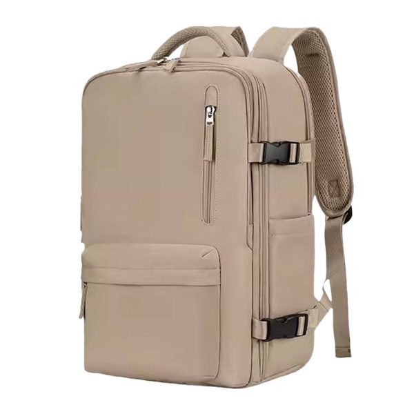 Oxford USB Charging Port Travel Backpack with Luggage Strap