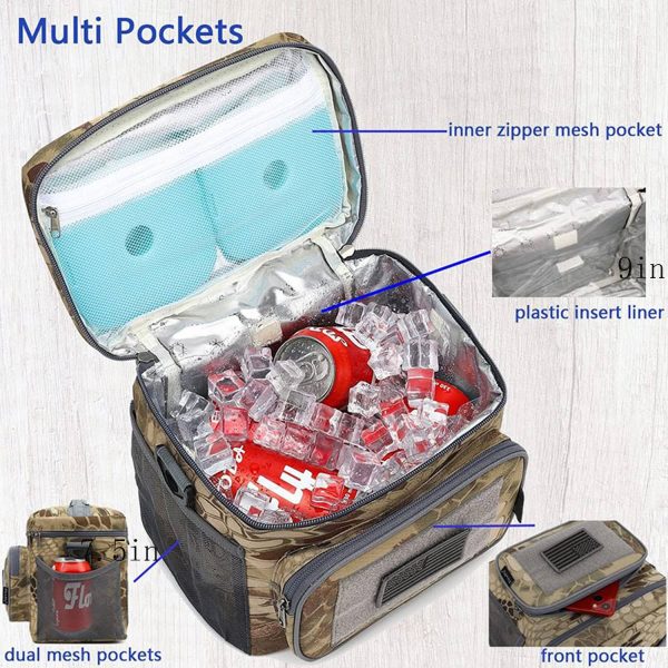 14 Can Oxford Insulated Cooler Lunch Bag