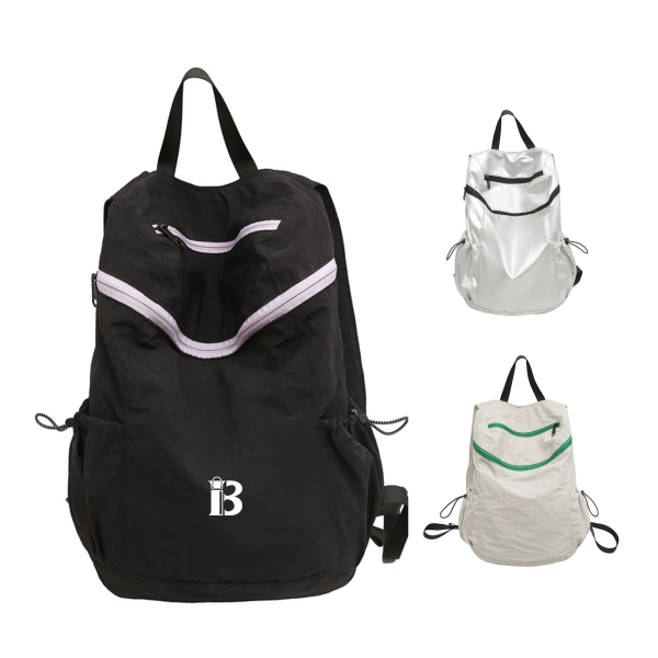 Large Capacity Lightweight Nylon Backpack