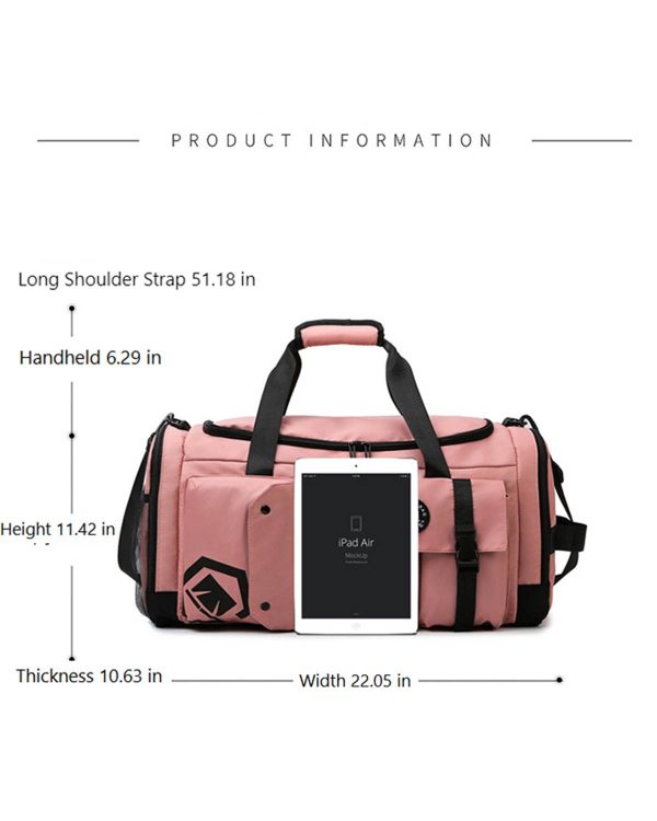 977706b0-b2c0-46cd-8d0b-1b0919686b37_细节图3jpg.jpg Large Capacity Oxford Gym Duffel Bag