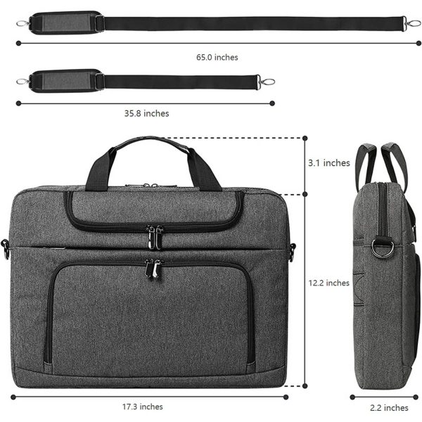 15 Inch Office Oxford Laptop Shoulder Briefcase