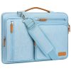 Oxford Laptop Shoulder Bag w/ Zipper Pockets