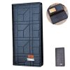 Men Long PU Leather Bifold Wallet