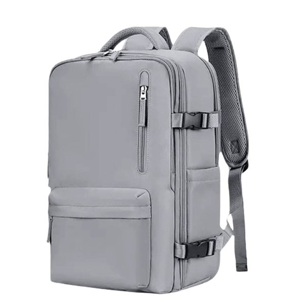 Oxford USB Charging Port Travel Backpack with Luggage Strap
