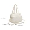 Women Nylon Gym Puffer Bag