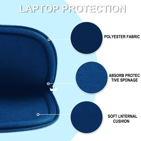 14 Inch Shockproof Lightweight Polyester Laptop Sleeve