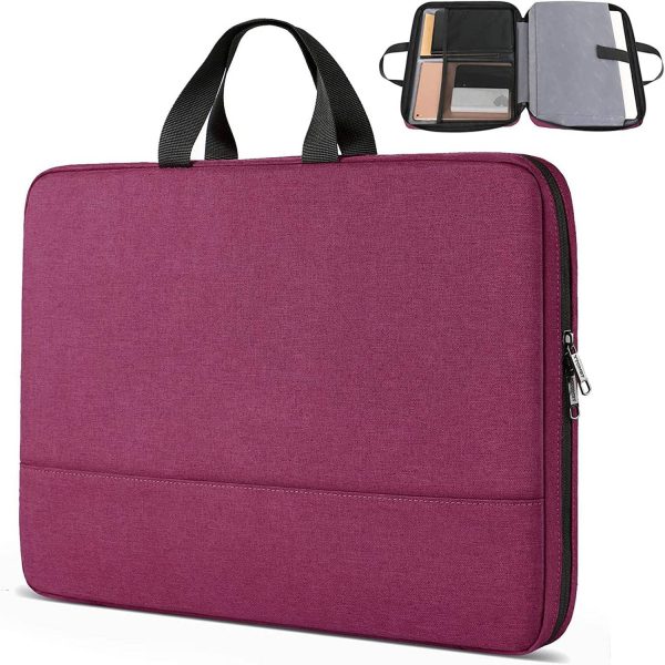 15.6'' Polyester Water Resistant Laptop Sleeve