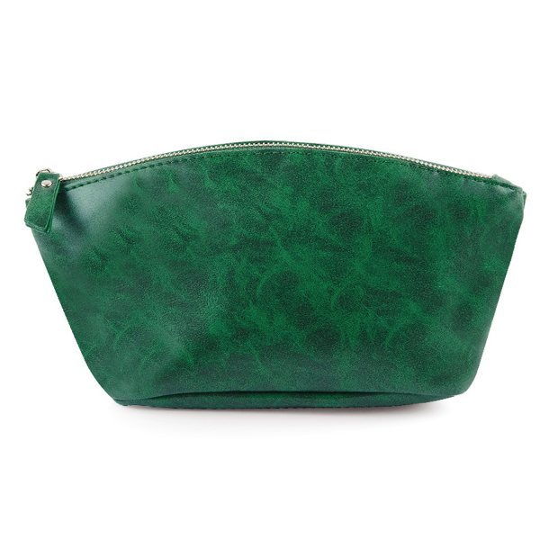 Portable PU Leather Makeup Bag