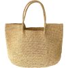 Handcrafted Raffia Woven Beach Tote Bag
