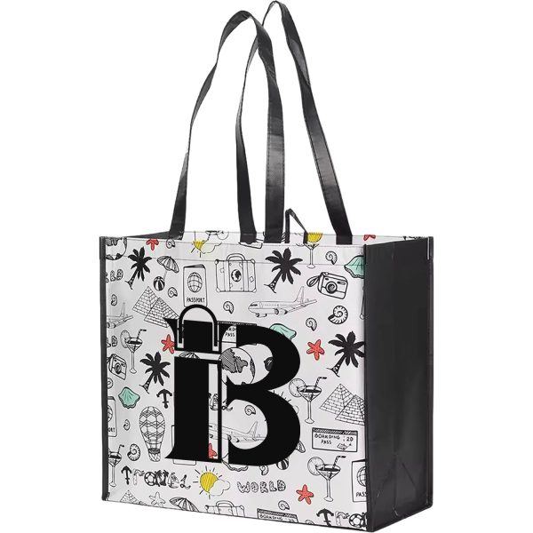 Customized Cartoon Pattern Reusable Tote Bag