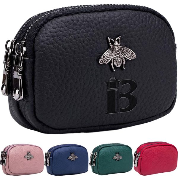 Double Zipper Coin Wallet