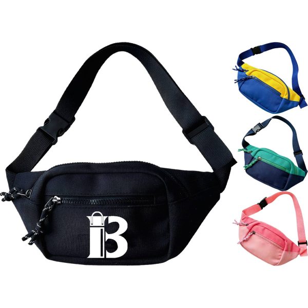 Polyester Unisex Children Lightweight Waist Bag