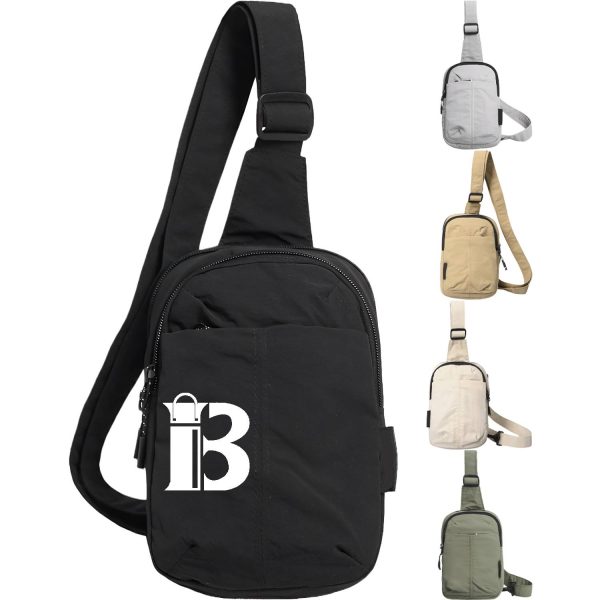 Waterproof Oxford Crossbody Chest Sling Bag