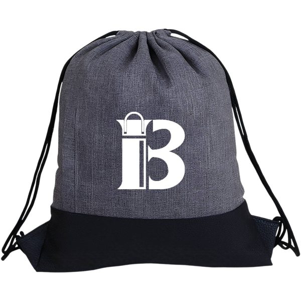 Cotton Reusable Drawstring Backpack