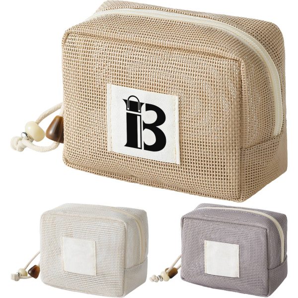 Semi-Transparent Mesh Mini Cosmetic Bag