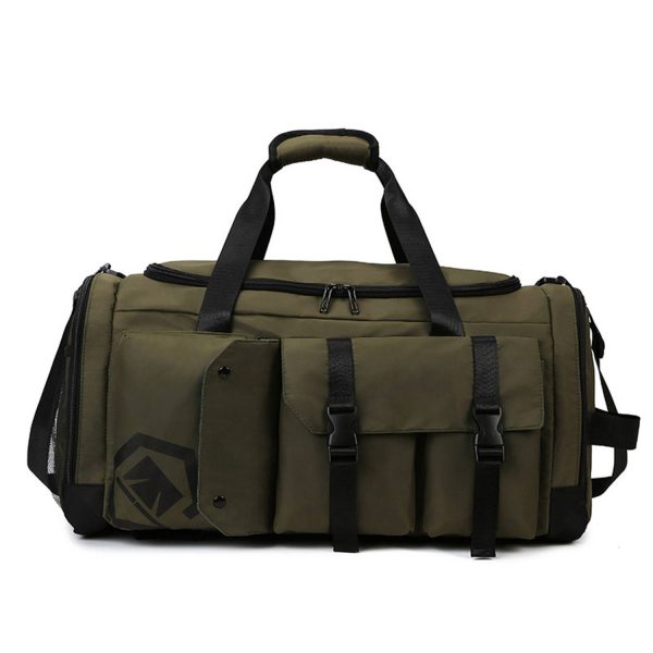 军绿_1760343020589.jpg Large Capacity Oxford Gym Duffel Bag
