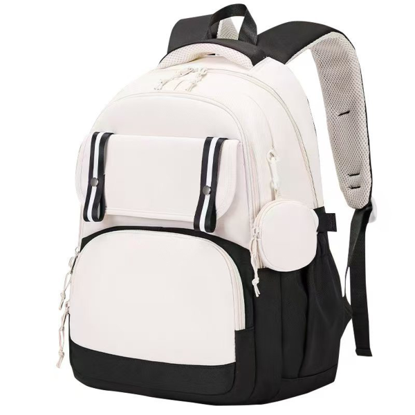 图层201_1759129108674.png Large Capacity Lightweight Polyester School Backpack