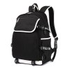 Polyester Water Resistant School Backpack w/ USB Port
