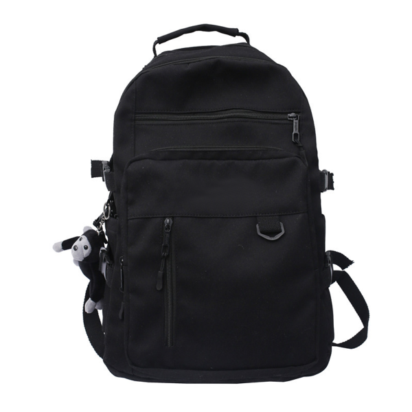 图层204_1761120338661.png Multiple Pockets Nylon School Backpack