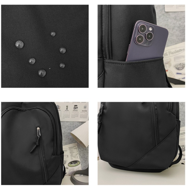 Nylon Water Resistant Student Backpack
