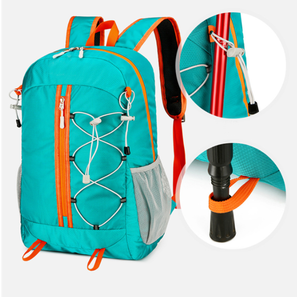 Oxford Water Resistantc Foldable Outdoor Backpack