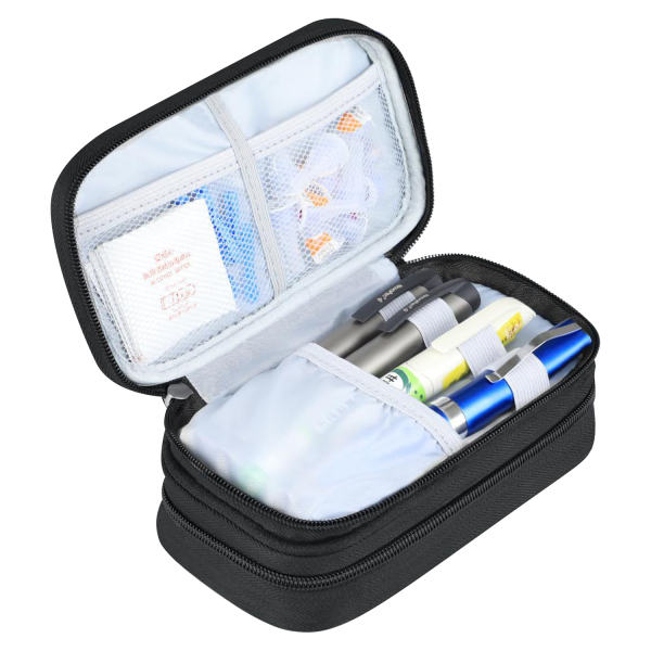 Double Decker Nylon Medical Cooler Bag
