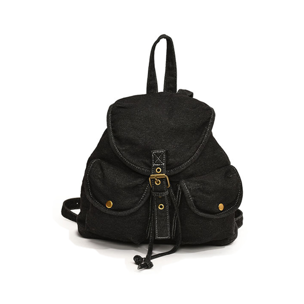 Lightweight Large Capacity Denim Backpack