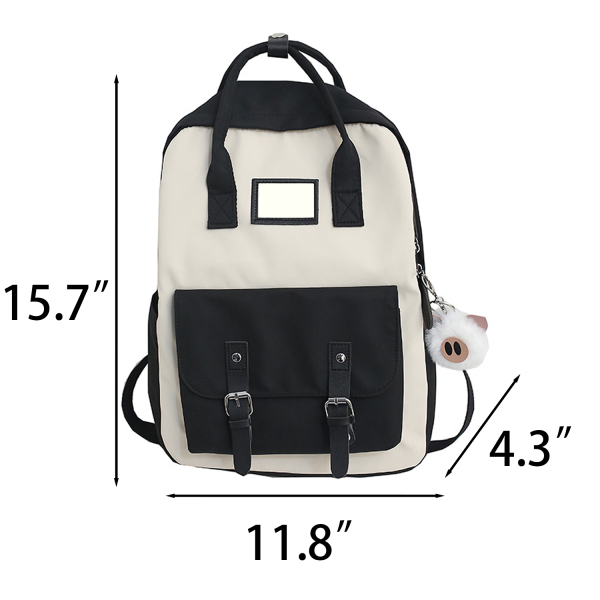 Nylon Large Capacity Handle Backpack
