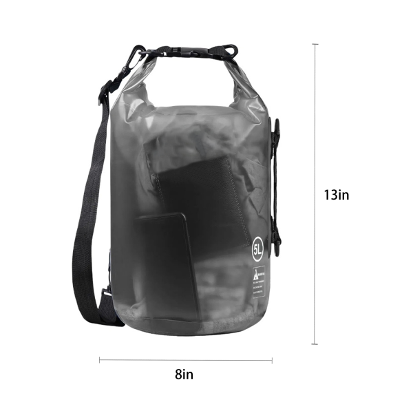 PVC Transparent Waterproof Dry Bag