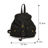 Lightweight Large Capacity Denim Backpack