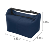 8 Cans Foldable Leakproof Canvas Insulated Cooler Lunch Bag