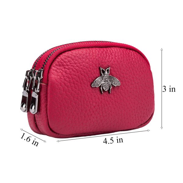 Double Zipper Coin Wallet